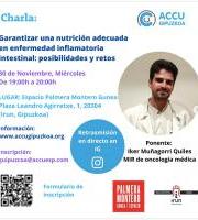 Hitzaldia: Garantizar una nutrición adecuada en enfermedad inflamatoria intestinal