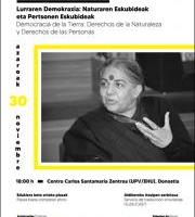 Hitzaldia: Vandana Shiva