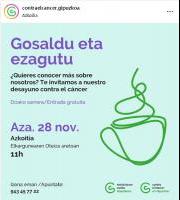 Minbiziaren Aurka Gipuzkoan Elkartearekin Solasaldia