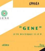 Hitzaldia online "GENE"