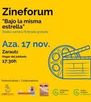Contra el Cáncer en Gipuzkoa - Cineforum “Bajo la misma estrella”