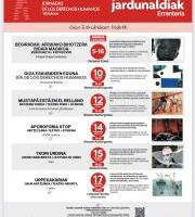 Jardunaldiak: Giza Eskubideen Bidetik