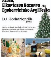 Gabonetako azoka txikia eta bazar solidarioa