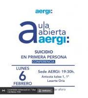 Hitzaldia: Suicidio en primera persona