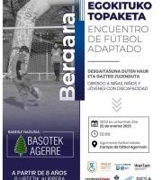 Mareaurdina - Gipuzkoako Futbol Federazioa: Futbol Egokituko Topaketa
