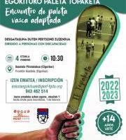 Euskal Pilota Egokituko Paleta Topaketa