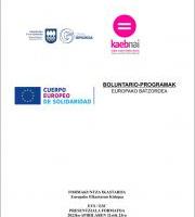 Europako Elkartasun Kidegoa Ikastarora Izenemate Epea Zabalik