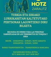 Hotz Zarautzen  Diru Bilketa