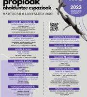 Jardunaldiak: Gela propioak Ahalduntze espazioak