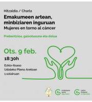 Hitzaldia: Emakumeen artean, minbiziaren inguruan