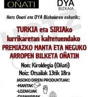 HOTZ OÑATI - Arropa bilketa