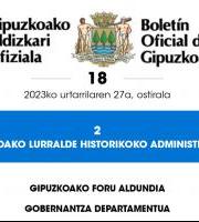 Gipuzkoako Foru Aldundiaren Herritarren partaidetza sustatzeko diru laguntza