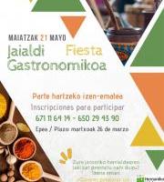 Amher Sos Arrazakeriaren Jaialdi Gastronomikoa: Izenemate Epea