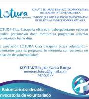 Lotura Giza Garapenaren Premiazko boluntariotza