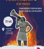 Donostiako Emakumeen Etxea - Martxoak 8