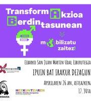 Tailerra: TrasformAkzioa Berdintasunean