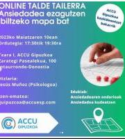 Tailerra: Antsietatea ezagutzen ibiltzeko mapa bat