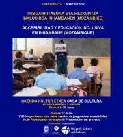 Erakusketa: Irisgarritasuna Eta Hezkuntza Inklusiboa Inhambanen (Mozanbike)