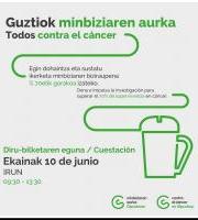 Contra el cancer Gipuzkoa - Diru Bilketa