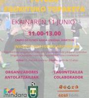 Mindara - FUTBOL EGOKITUKO TOPAKETA