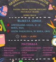 Haurralde Fundazioaren Eskolako Materialen Bilketa