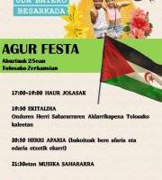 Tolosaldea Sahararekin - Agur Festa