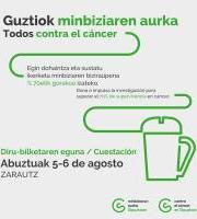 Minbiziaren aurka - Zarauzko diru bilketa