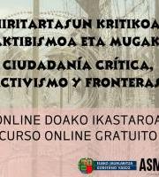 Ikastaroa: Hiritartasun kritikoa, aktibismoa eta mugak