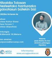 Hitzaldia: Hesteetako Hanturazko Gaixotasun Batekin Bizi