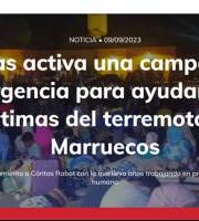 Caritas Marokorekin Larrialdi-Kanpaina