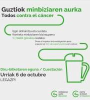 Contra el cancer Gipuzkoa - Diru bilketa