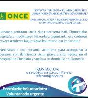 Once Gipuzkoaren Boluntariotza deialdia