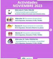 ACCU Gipuzkoaren Azaroko Jarduerak