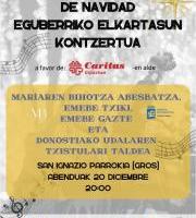 Eguberriko kontzertu solidarioa