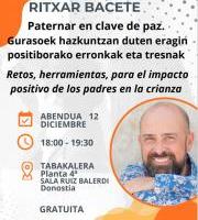 Hitzaldia: Paternar en clave de Paz