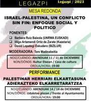 HOTZ LEGAZPI - Palestinar Herriaren alde