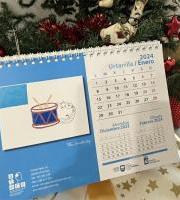 Ateceren 2024ko Egutegi Solidarioa