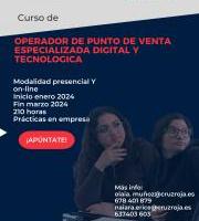 Ikastaroa: Salmenta Puntu Espezializatu Digital eta Teknologikoko Operadorea