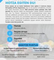 Hiritarron Harrera Sarearen Arropa bilketa