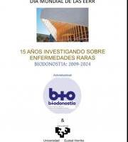 Jardunaldia: 15 urte gaixotasun arraroak aztertzen
