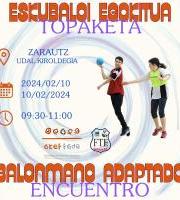 Eskubaloi Egokituko Topaketa