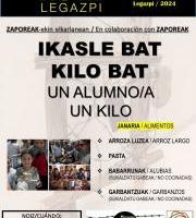 Hotz Legazpi- Janari Bilketa Ikasteetxetan