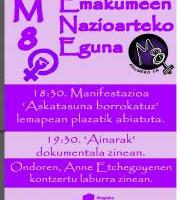 Alegiako Udala - Martxoak 8 - Emakumeen Nazioarteko Eguna