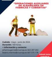 Ikastaroa: Fabriketako eta estalkietako igeltserotzako eragiketa osagarriak