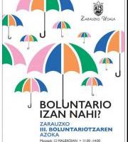 Gizalde - Zarauzko III. Boluntariotza Azoka