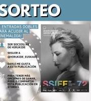 Hirukideren Donostiako Zinemaldirako Sarreren Zozketa