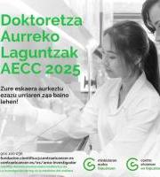 Doktoretza-Aurreko Laguntzak AECC 2025