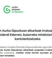 Urriak 19, Bularreko Minbiziaren Aurkako Munduko Eguna