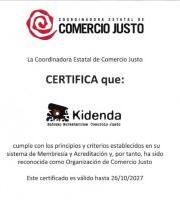 Kidenda Comercio Justo - Akreditazioa