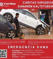 Caritas Gipuzkoa Danaren Kaltetuekin